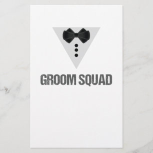 Groom Squad Stationery