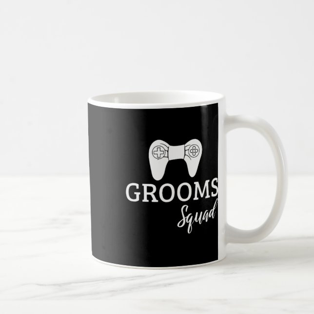Groom Squad Wedding Bachelor Party Wedding Party F Coffee Mug (Right)