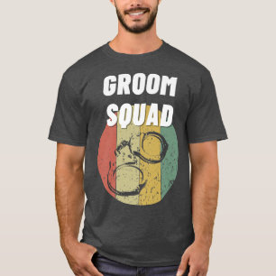 Groom Squad Wedding Party Best Man Bachelor Party  T-Shirt