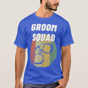 Groom Squad Wedding Party Best Man Bachelor Party  T-Shirt