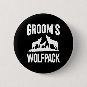 Groom Squad Wolfpack 2  6 Cm Round Badge
