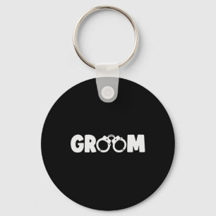 Groom Squat Bachelor Party Wedding Rehearsal Dinne Key Ring