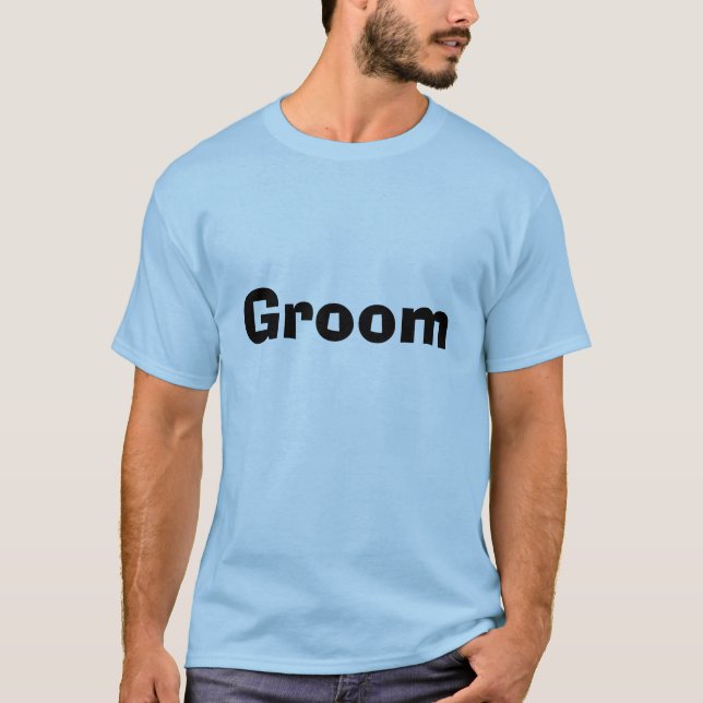 Groom T-Shirt (Front)