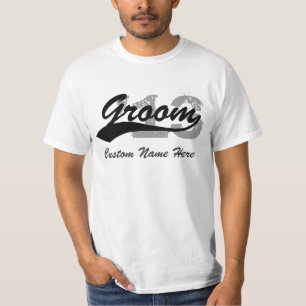 Groom T-Shirt, Name+Year T-Shirt