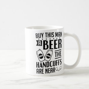 Groom The Handscuffs Are Near Bachelor Party 1 Coffee Mug