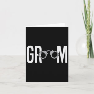 Groom To Be Wedding 1 Card