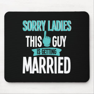 Groom To Be Wedding Mouse Pad