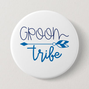Groom Tribe 7.5 Cm Round Badge