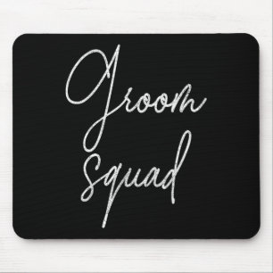 Groom Tribe Bachelor Party Shirts For Men Mouse Pad