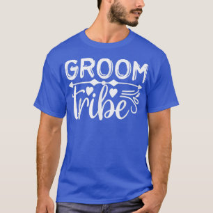 Groom Tribe Cute Engagement Wedding Matching T-Shirt