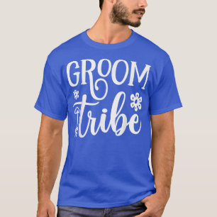 Groom Tribe Matching Cute Arrow Heart Wedding Enga T-Shirt