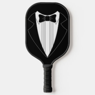 Groom Tuxedo Pickleball Paddle