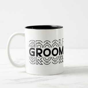 Groom Two-Tone coffee mug