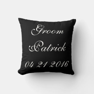 Groom   Wedding Cushion