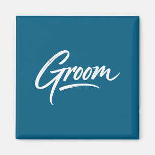 Groom wedding funny bachelor party costume magnet
