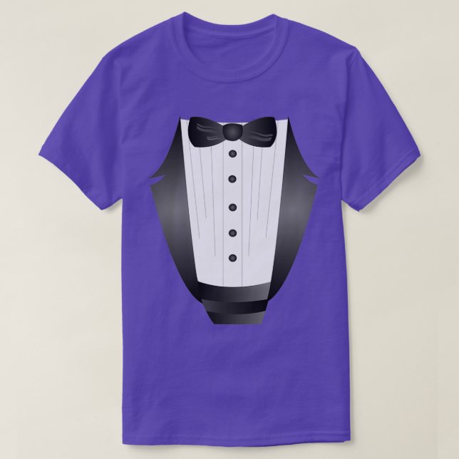 Groom wedding party bachelor party novelty Tuxedo  T-Shirt (Design Front)