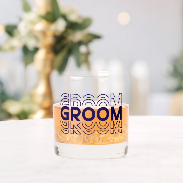 Groom  whiskey glass (Insitu (Wedding))