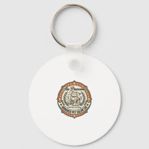 Groomer Pet Salon Cat Groomer Pet Salon Cat Vintag Key Ring