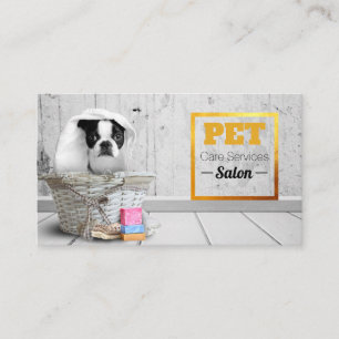 Grooming Mascot Visit Card