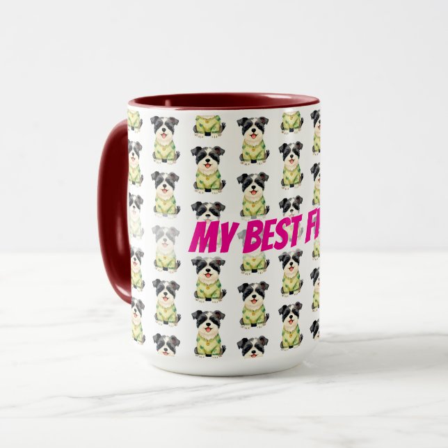 Grooming Pet Personalized Luxury Trendy Collection Mug (Front Left)