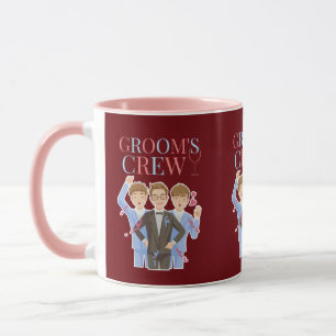 Groom's Crew Groomsmen Bachelor Party  Mug