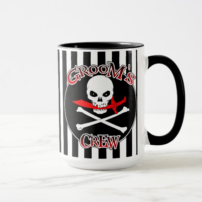 Groom's Crew Mug (Right)
