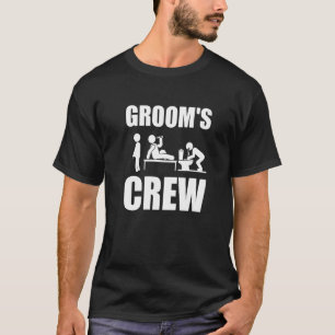 Groom's Crew u2013 Bachelor Party Bridegroom Groom T-Shirt
