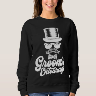 Groom's Entourage Bachelor Party Groomsmen Ideas Sweatshirt