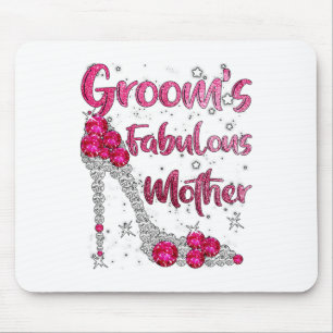 Grooms Fabulous Mother Happy Wedding Marry Married Mouse Pad