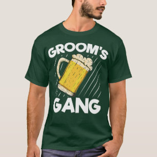 Grooms Gang, Bachelor Party T-Shirt