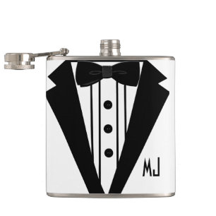 Grooms Hip Flask