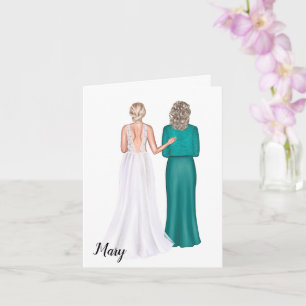 Groom's Mother Greeting Card
