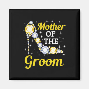 Grooms Mum Marriage Bridal Shower Mother Of The Gr Magnet