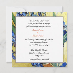 Groom's parents invitations for weddings.