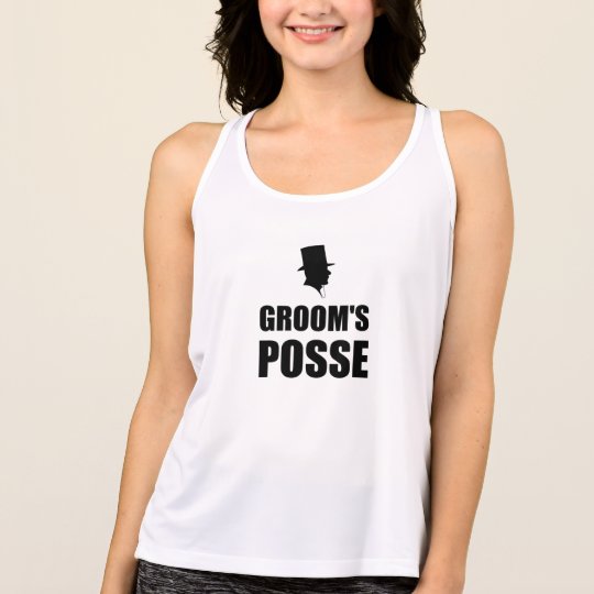 Grooms Posse Singlet