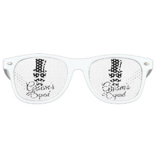 Groom's squad retro sunglasses