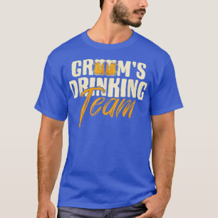 Grooms Stag Bachelor Party Wedding Beer Groomsmen T-Shirt