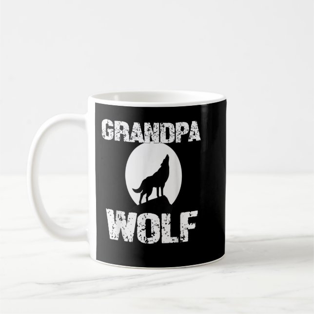 Groom's Wolfpack Bachelor Party Drinking Coffee Mug (Left)