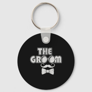 Grooms Wolfpack Bachelor Party Groomsmen Wedding T Key Ring