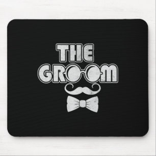 Grooms Wolfpack Bachelor Party Groomsmen Wedding T Mouse Pad