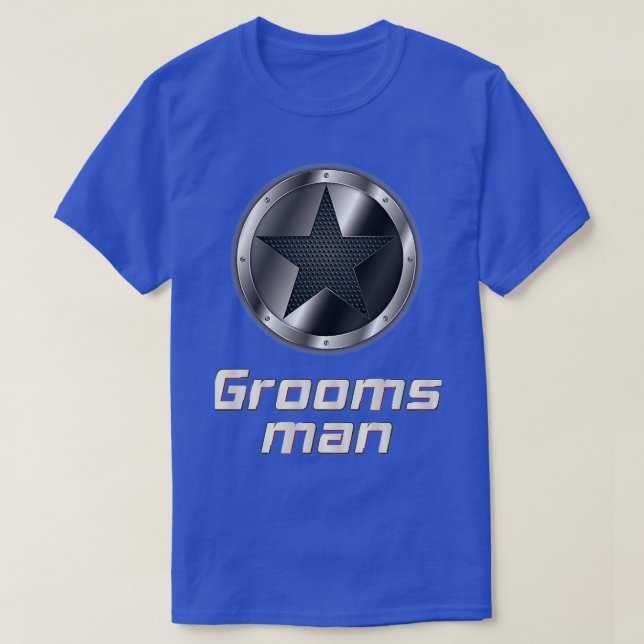 Groomsman 7 T-Shirt (Design Front)