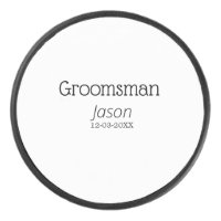 groomsman bachelorette party add name modern simpl