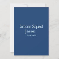 groomsman bachelorette party add name modern simpl