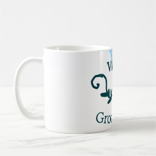 groomsman bachelorette party blue vintage classic coffee mug