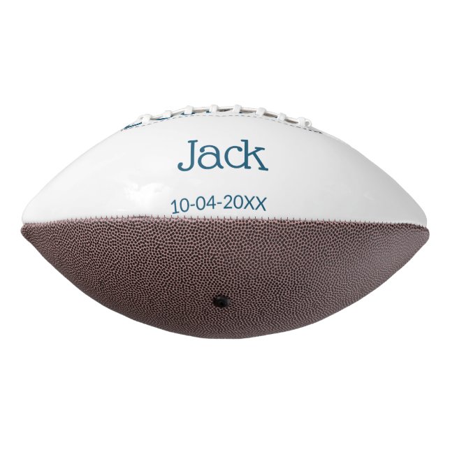 groomsman best man add name text bachelorette football (Rotated 270)