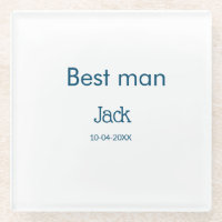 groomsman best man add name text bachelorette