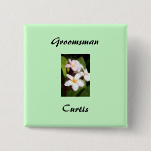 Groomsman Button