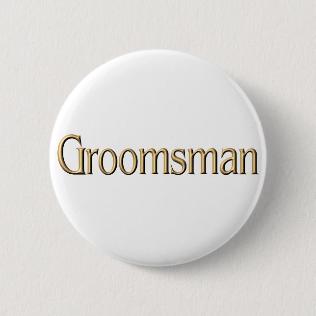 Groomsman button (Front)
