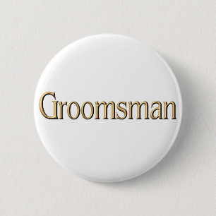 Groomsman button