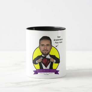 Groomsman/Deadpool Caricature Mug